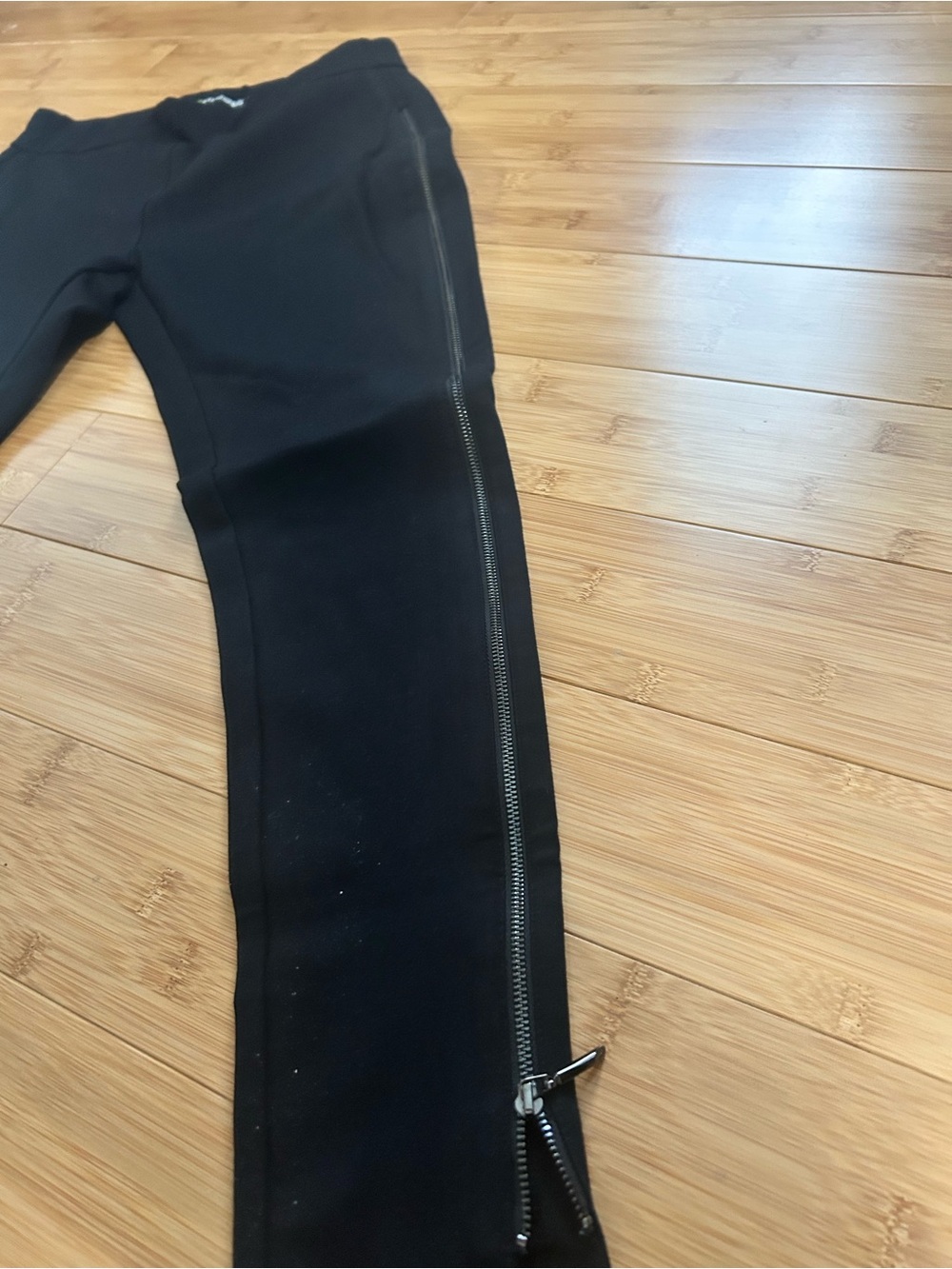 jamie sadock Black Full-Length Side Zipper